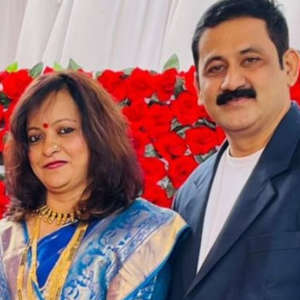 <p>Mr. Ajit Patil (International Coach, Rifle and Pistol Shooting)</p><p>Mrs. Sampada Patil </p>